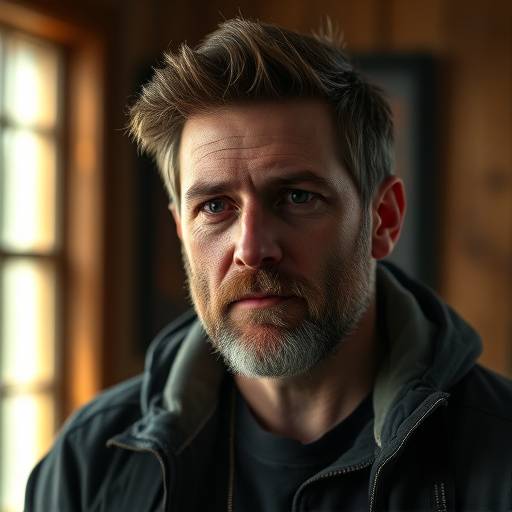 Portrait of Michael Davis, filmmaker